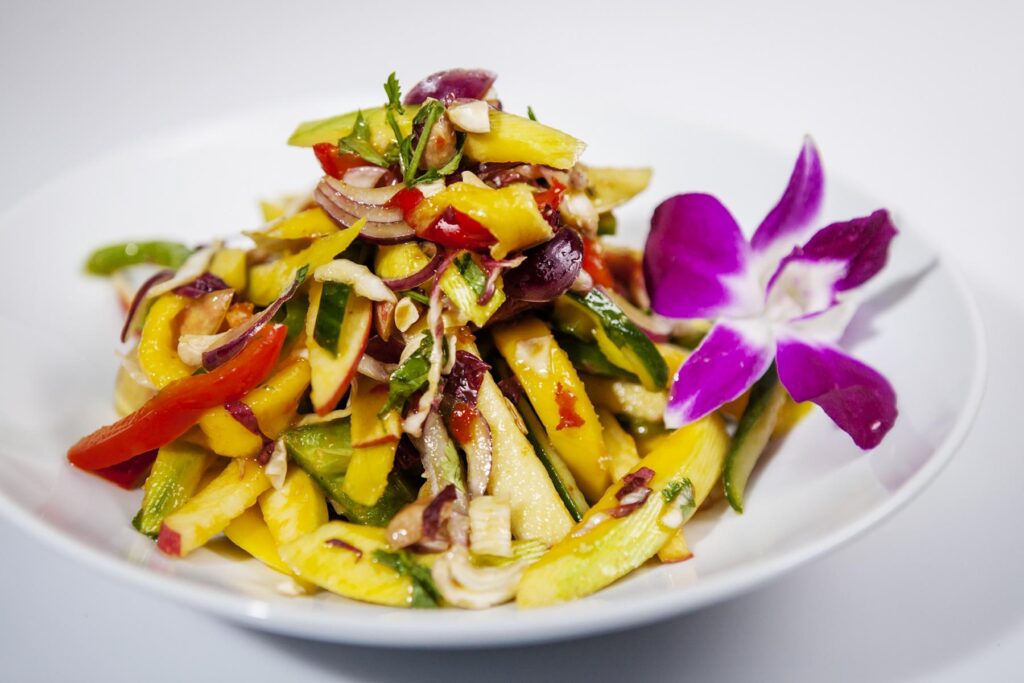 Erfrischender Mangosalat